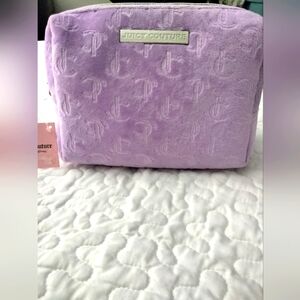 NWT Juicy Couture Lavender Makeup bag